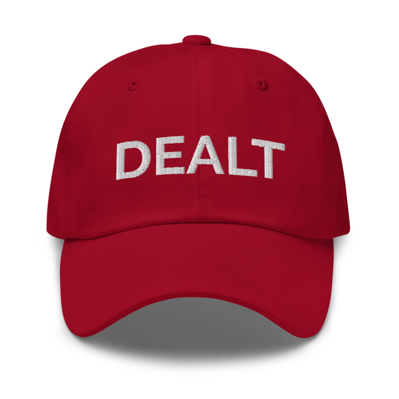 Dealt Hat - Cranberry