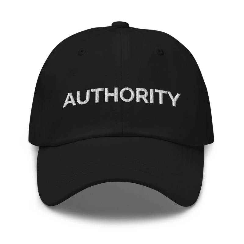 Authority Hat - Black