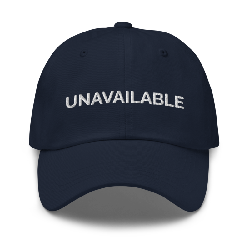 Unavailable Hat - Navy