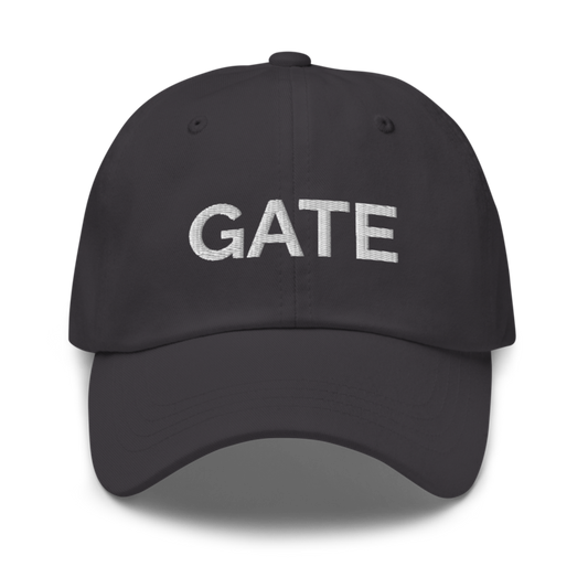 Gate Hat - Dark Grey