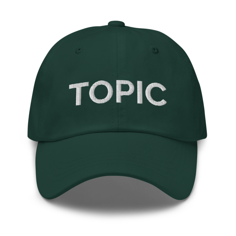 Topic Hat - Spruce