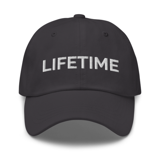 Lifetime Hat - Dark Grey
