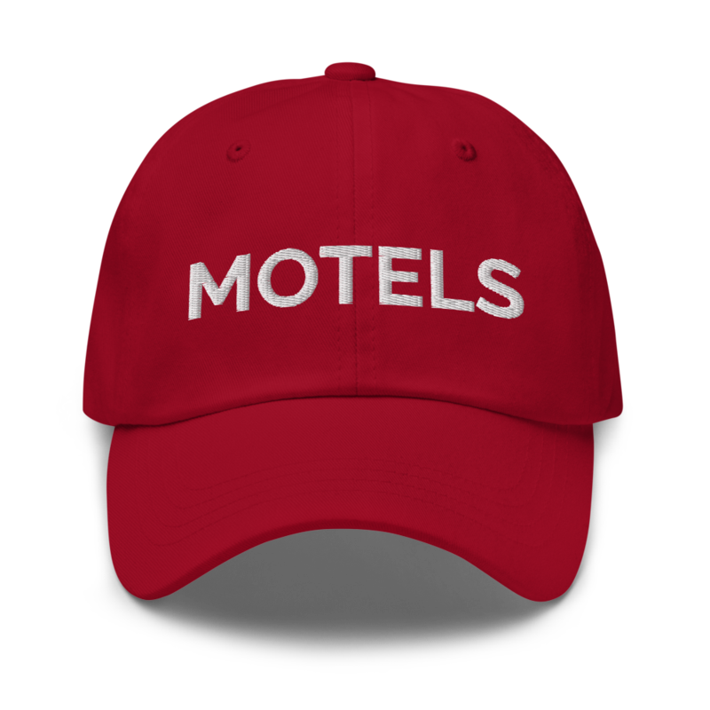 Motels Hat - Cranberry
