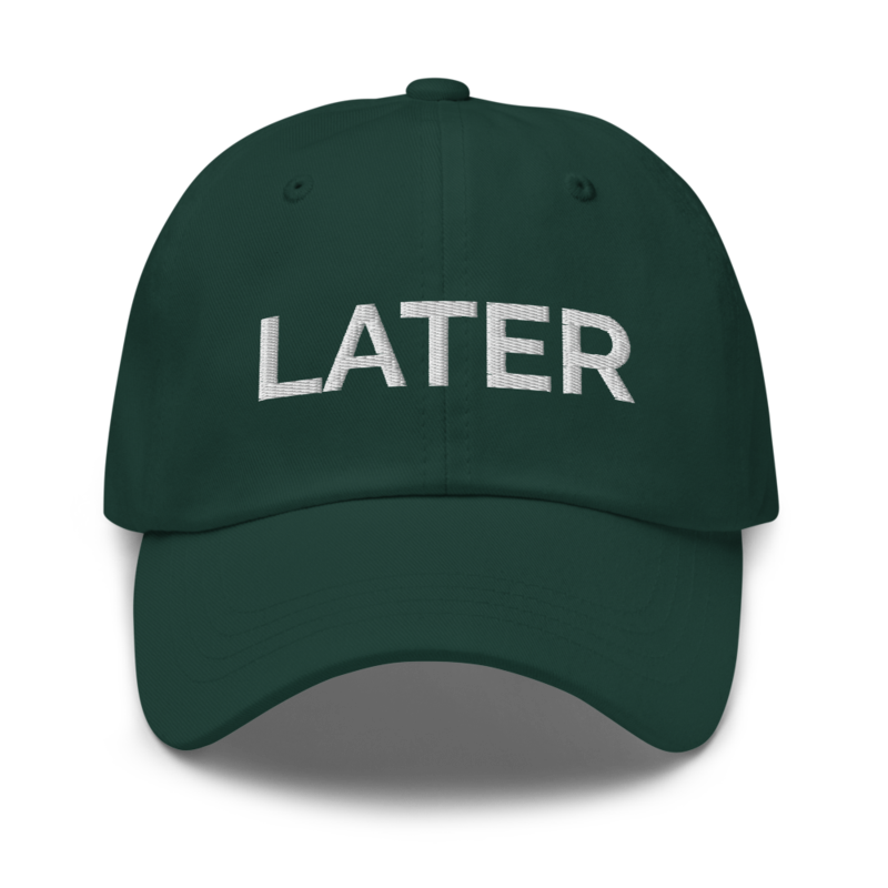 Later Hat - Spruce