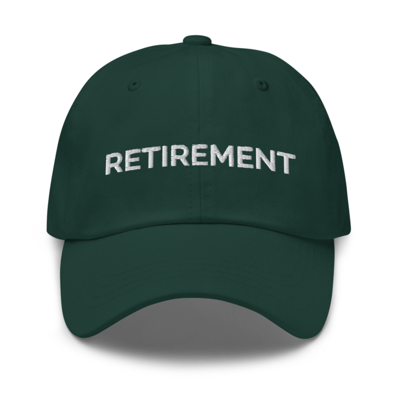 Retirement Hat - Spruce