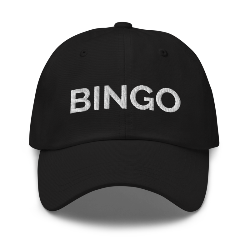 Bingo Hat - Black