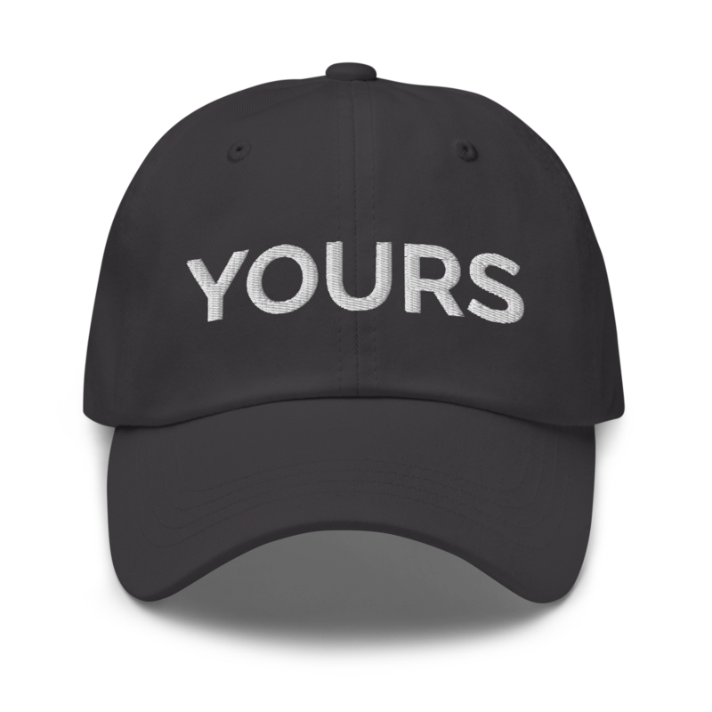 Yours Hat - Dark Grey