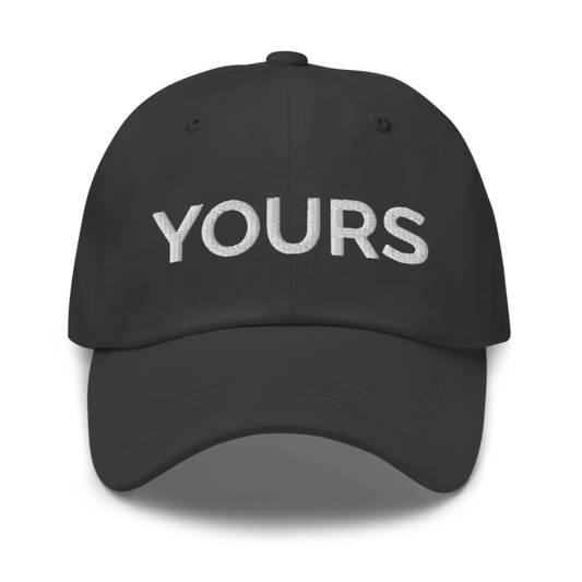 Yours Hat - Dark Grey