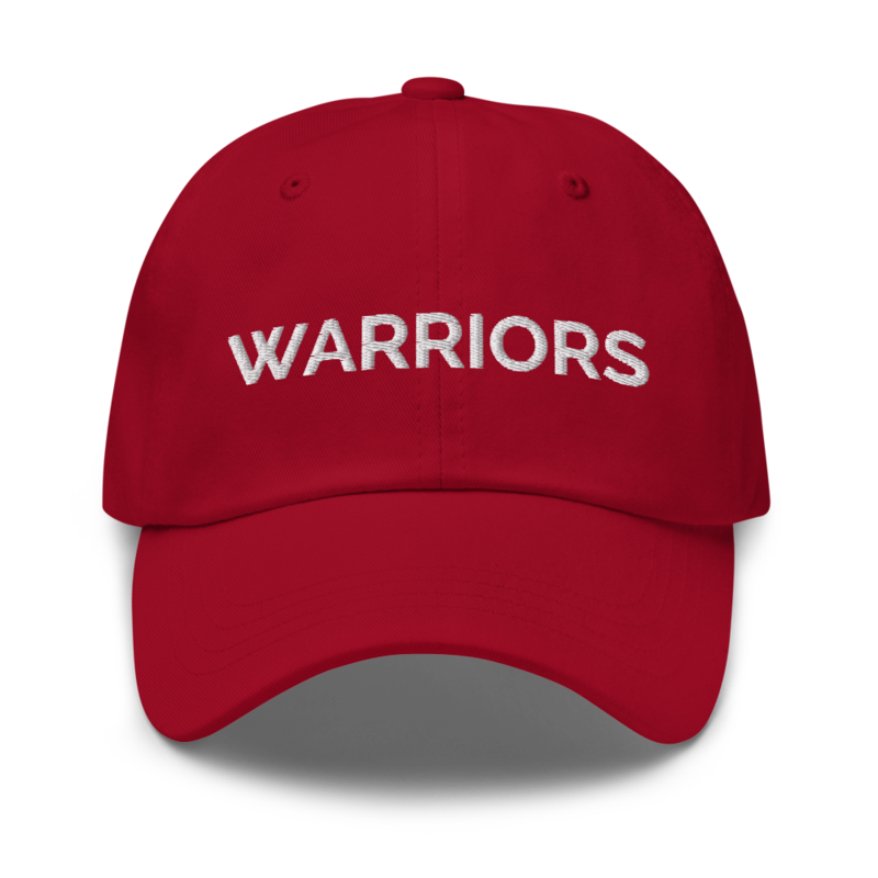 Warriors Hat - Cranberry