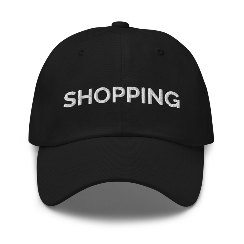 Shopping Hat - Black