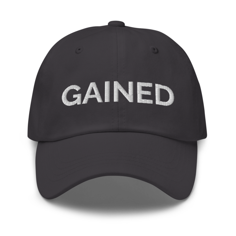 Gained Hat - Dark Grey