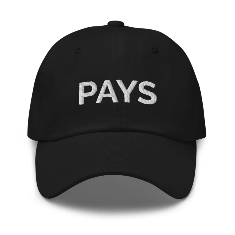 Pays Hat - Black