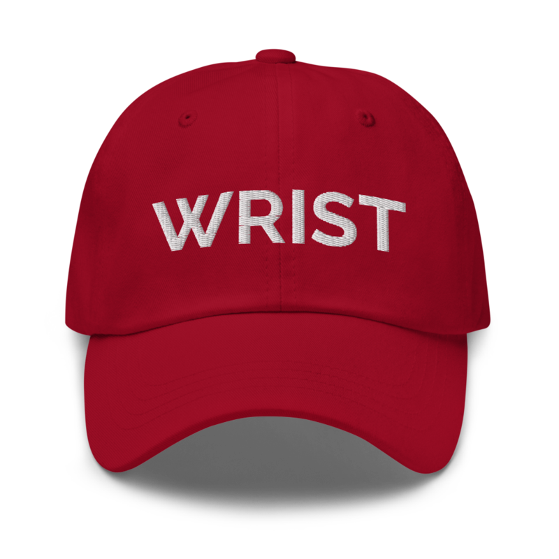 Wrist Hat - Cranberry