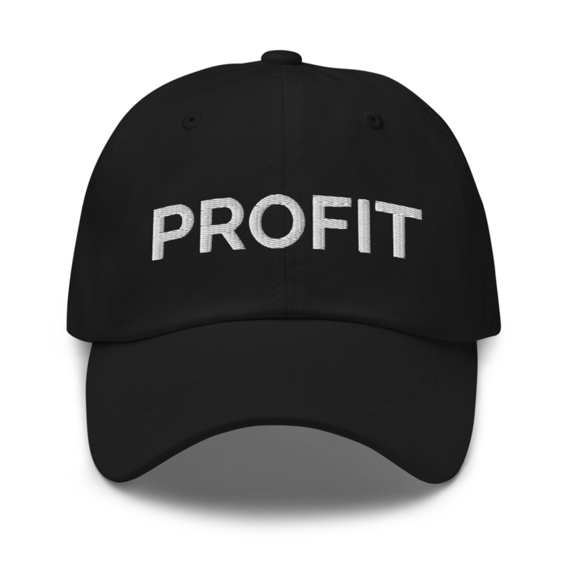 Profit Hat - Black