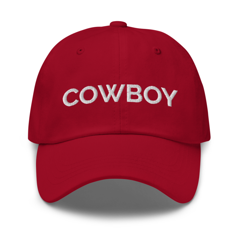 Cowboy Hat - Cranberry