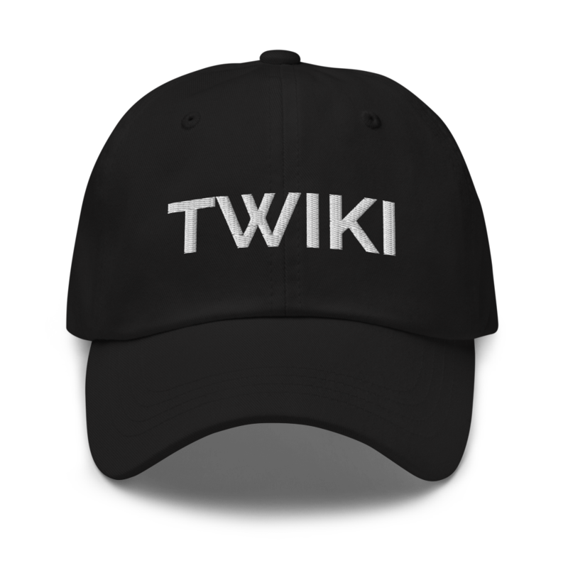 Twiki Hat - Black