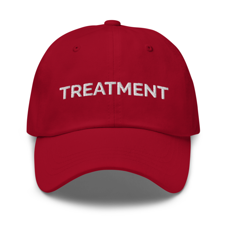 Treatment Hat - Cranberry