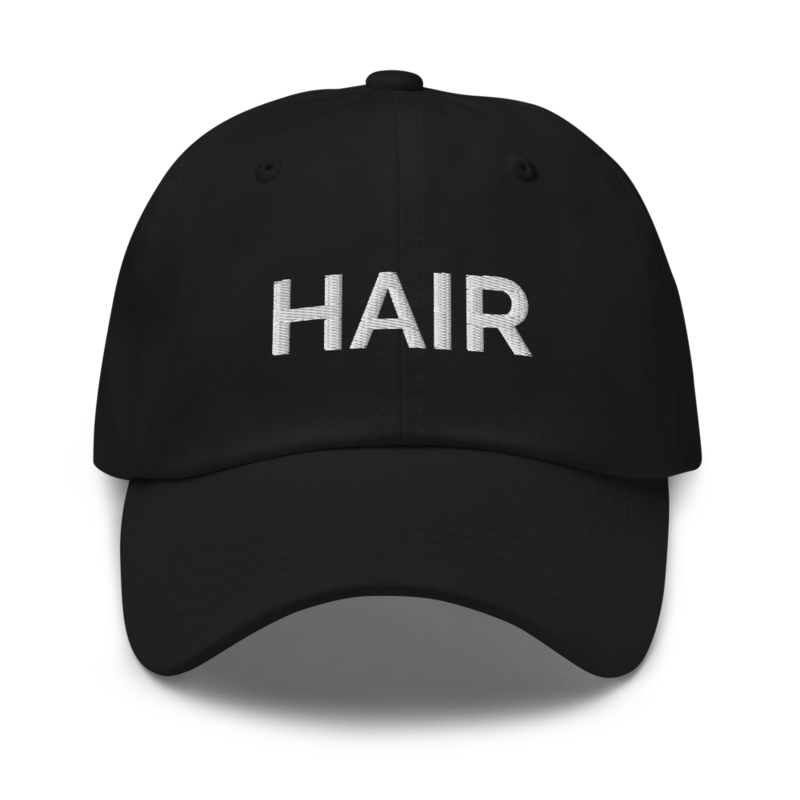 Hair Hat - Black