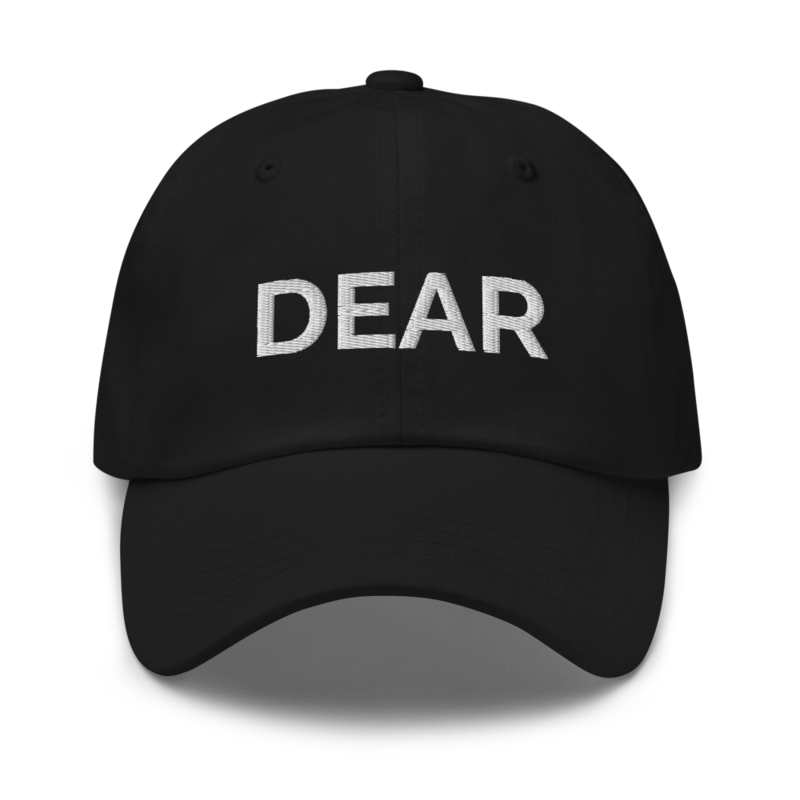 Dear Hat - Black