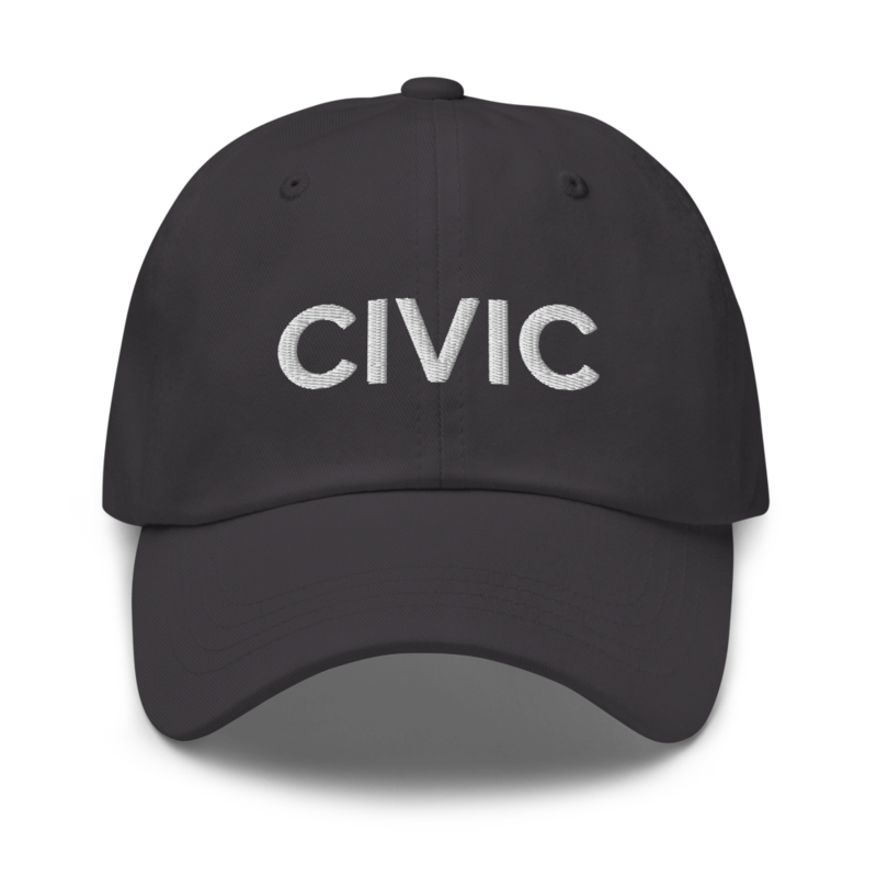 Civic Hat - Dark Grey