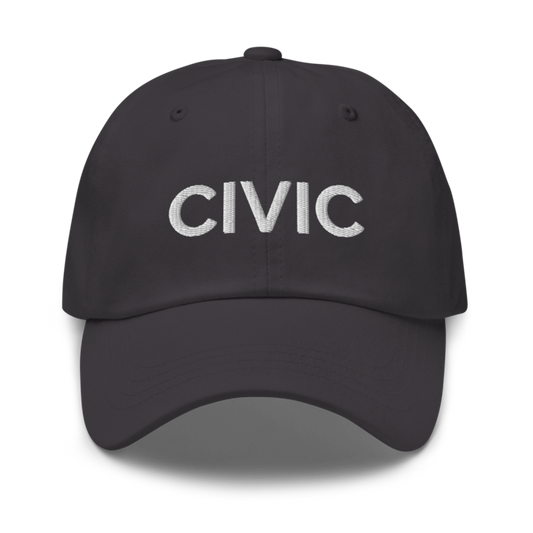 Civic Hat - Dark Grey