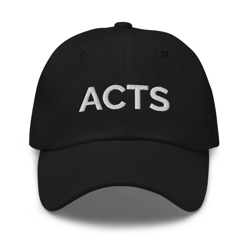 Acts Hat - Black