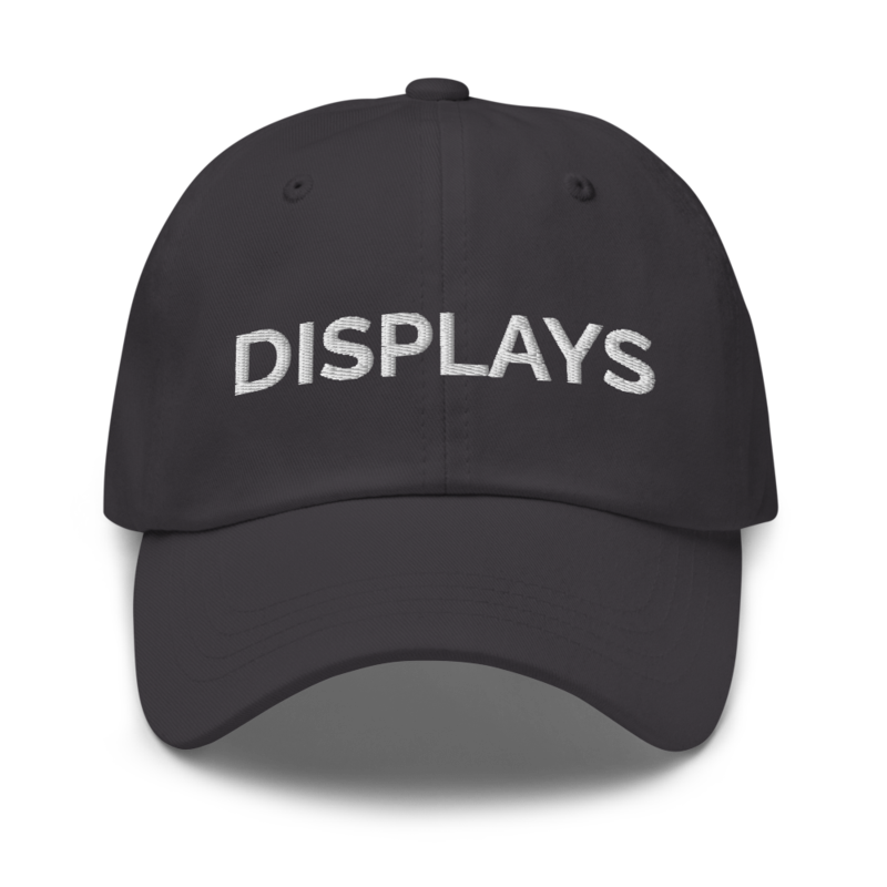 Displays Hat - Dark Grey