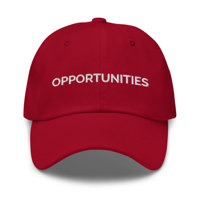 Opportunities Hat - Cranberry