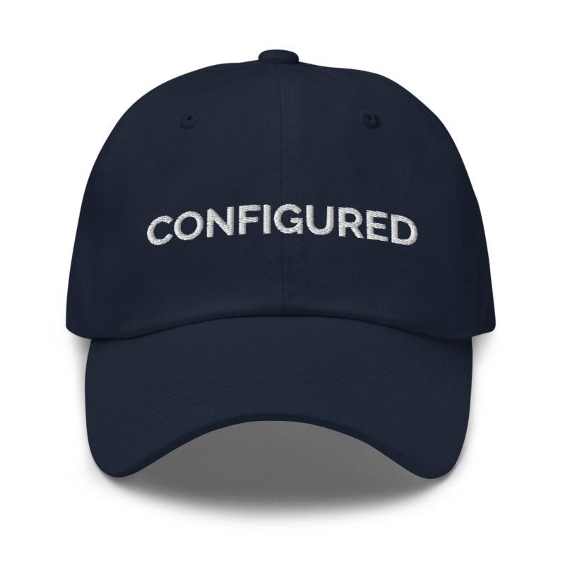 Configured Hat - Navy