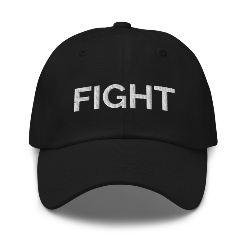 Fight Hat - Black