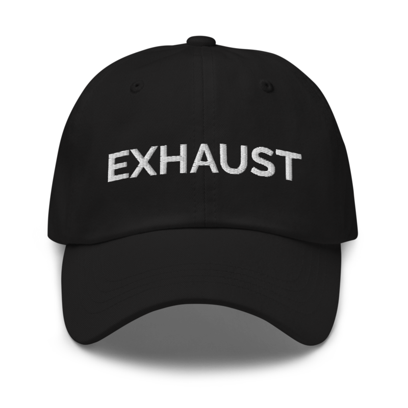 Exhaust Hat - Black
