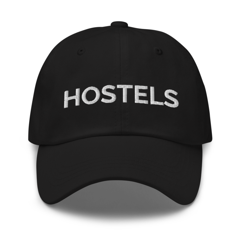 Hostels Hat - Black