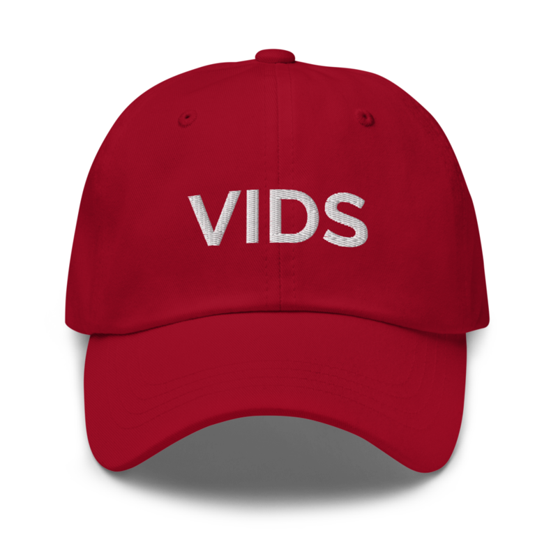 Vids Hat - Cranberry