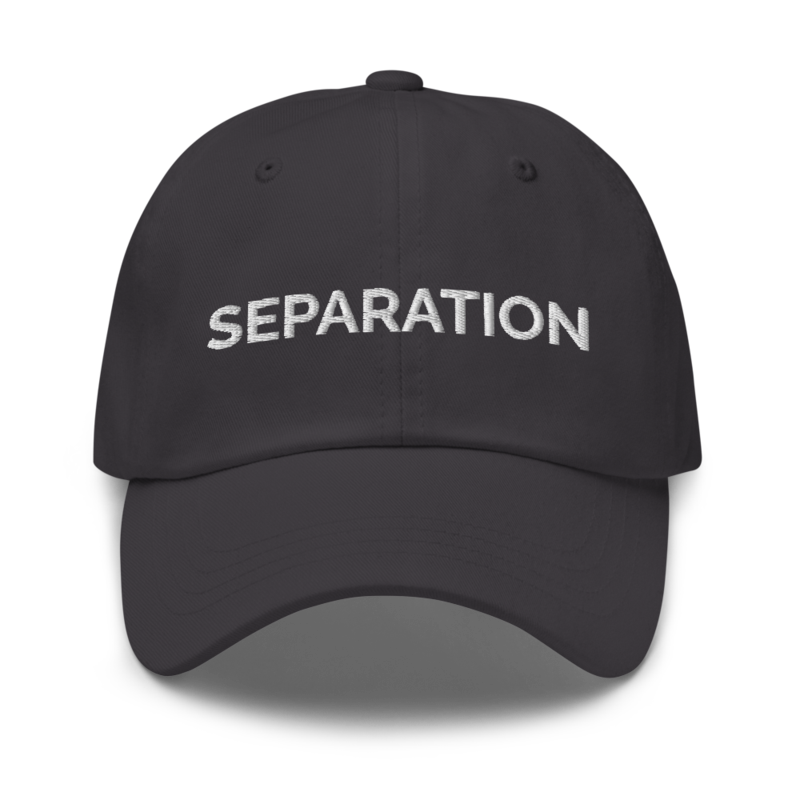 Separation Hat - Dark Grey