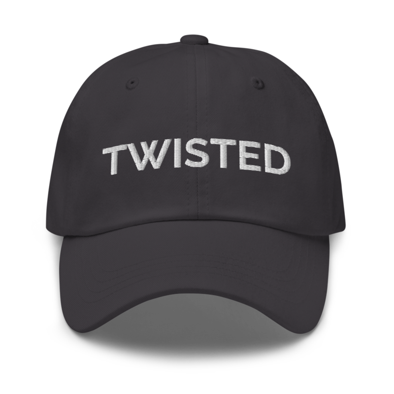 Twisted Hat - Dark Grey
