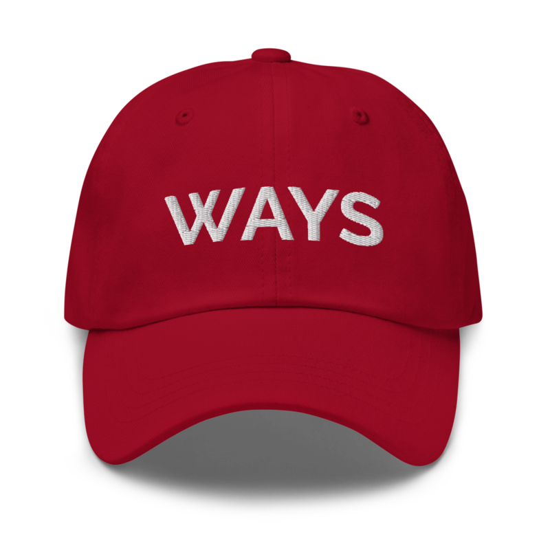 Ways Hat - Cranberry