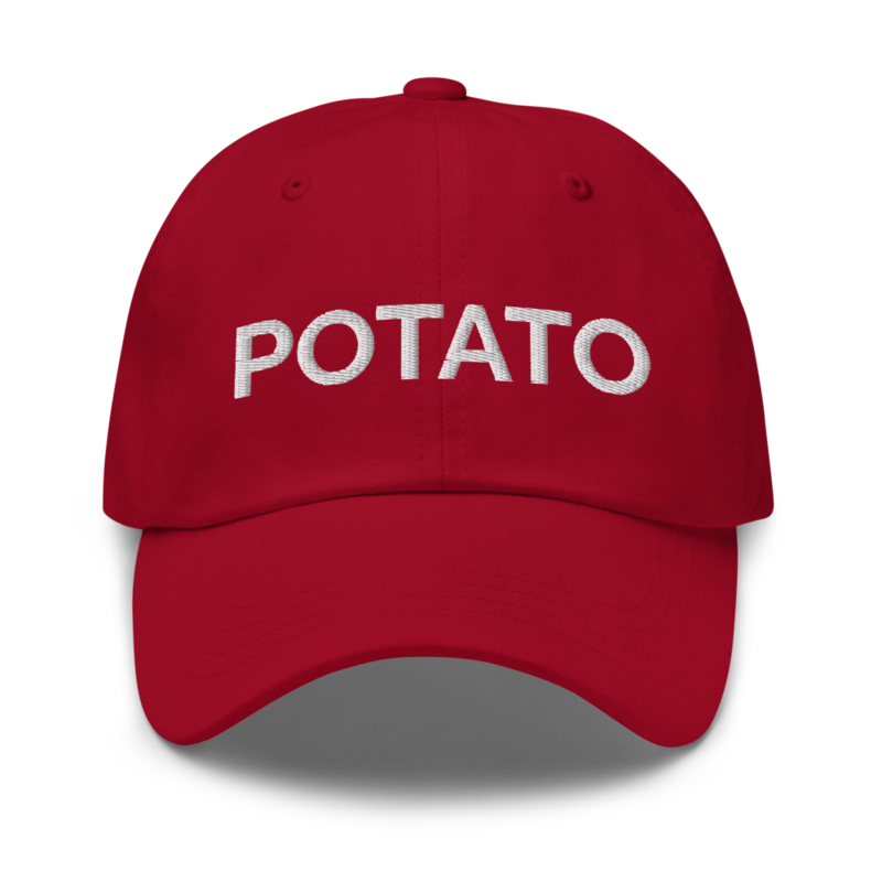 Potato Hat - Cranberry