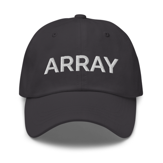 Array Hat - Dark Grey