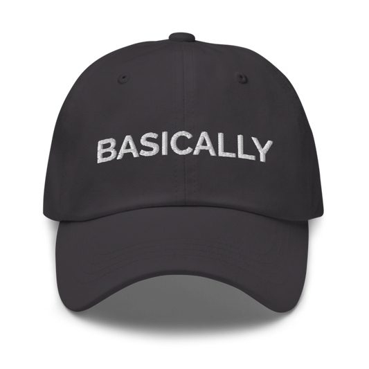Basically Hat - Dark Grey