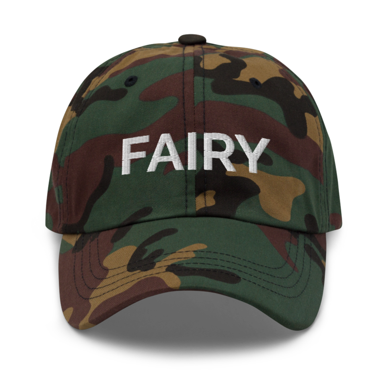 Fairy Hat - Green Camo