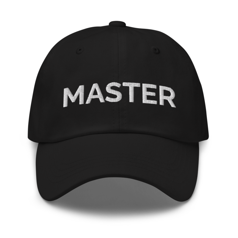 Master Hat - Black