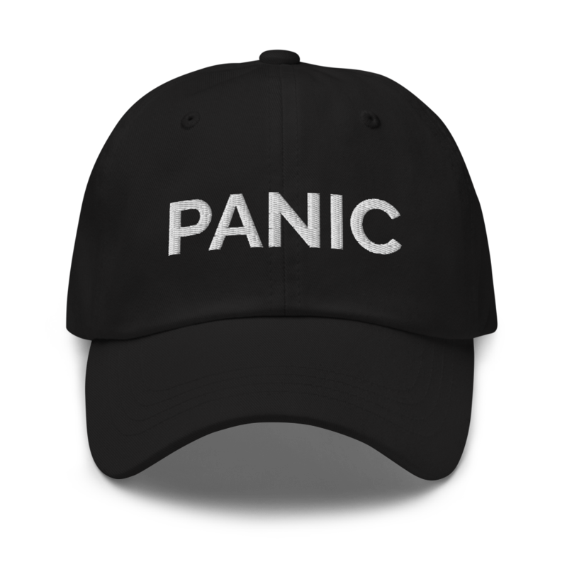 Panic Hat - Black