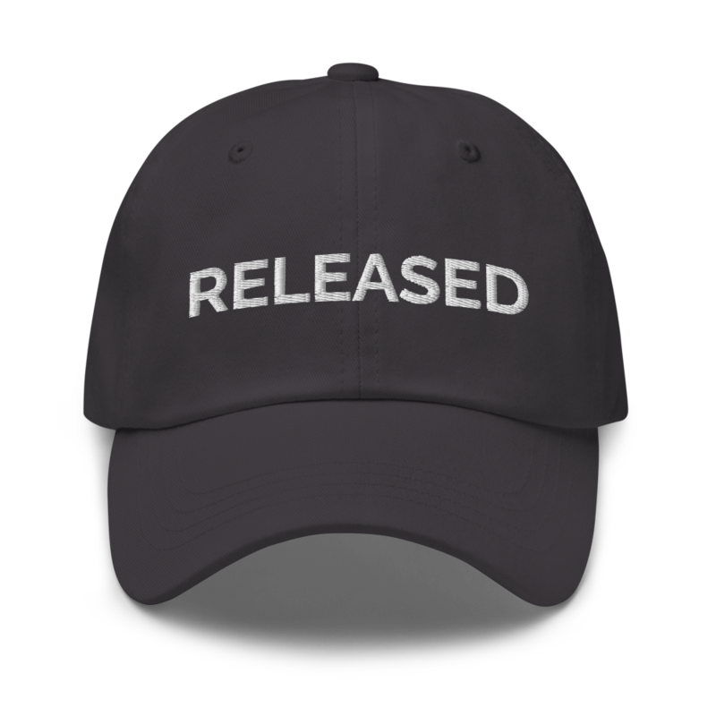 Released Hat - Dark Grey