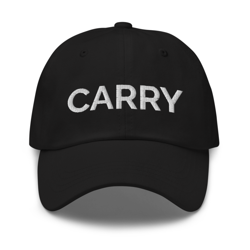 Carry Hat - Black