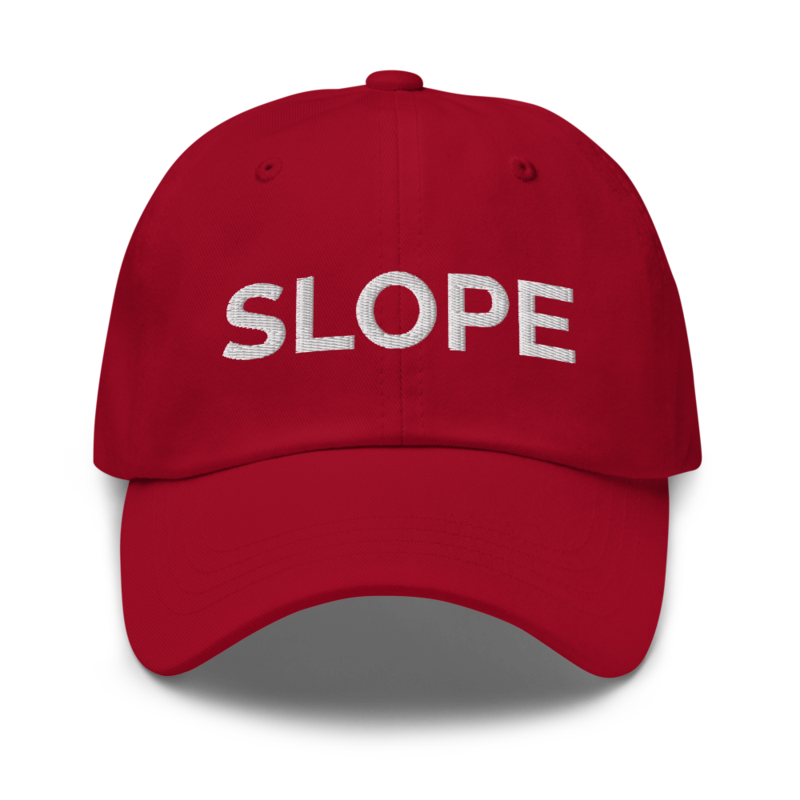 Slope Hat - Cranberry