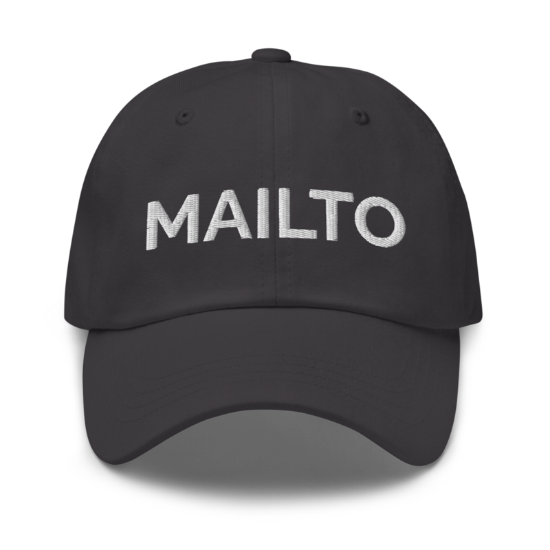 Mailto Hat - Dark Grey