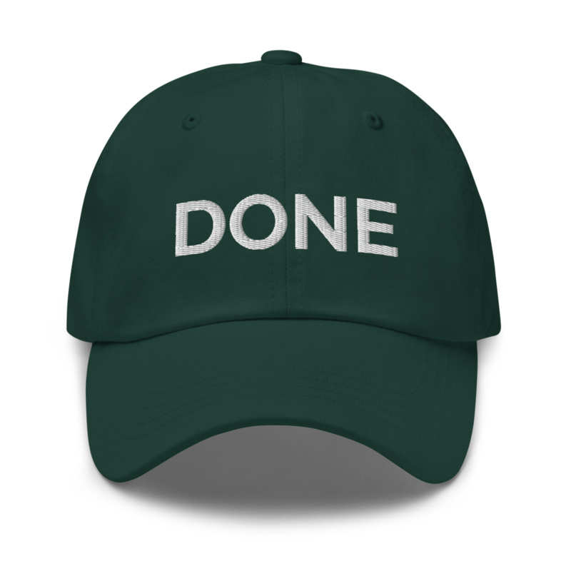 Done Hat - Spruce