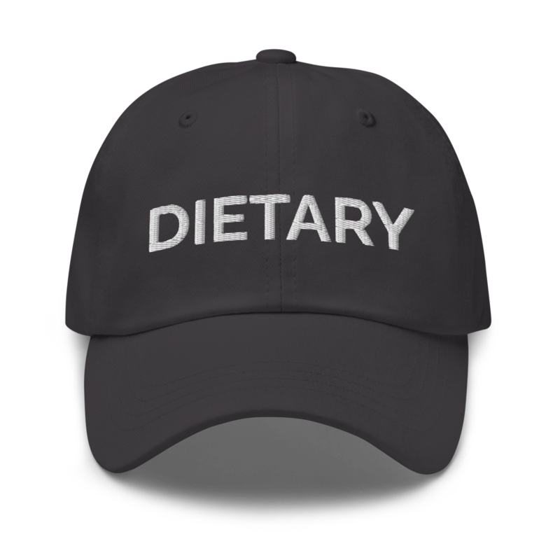 Dietary Hat - Dark Grey