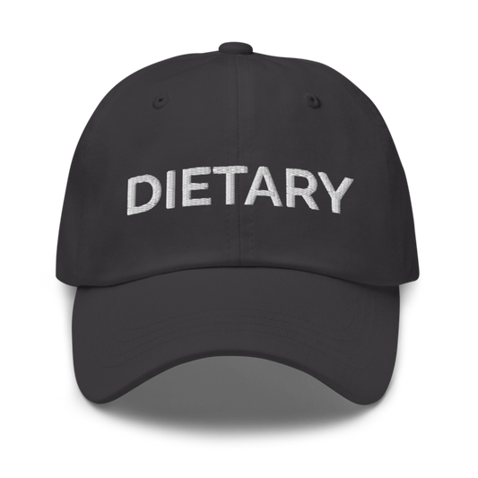 Dietary Hat - Dark Grey
