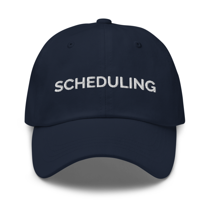 Scheduling Hat - Navy